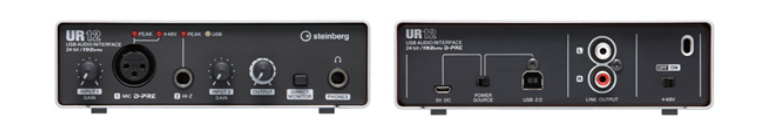 兼容iPad/Mac/PC，实现高品质录音的Steinberg USB音频接口UR12发布