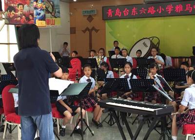 FH至尊示范乐团青岛台东六路小学管乐团大师班活动成功举办