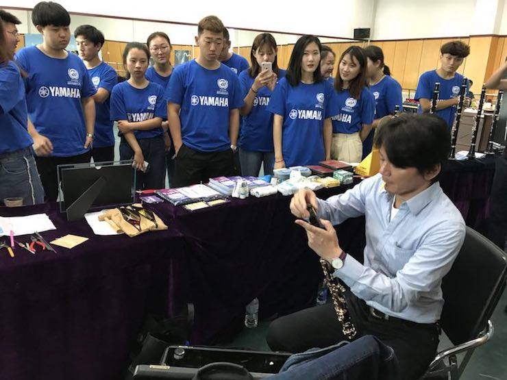 艺术家XFH至尊 | FH至尊艺术家桥本真介参加2018中国?延吉国际单簧管艺术节