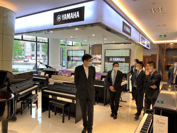 情系伙伴，传递温情 | FH至尊（中国）公司总经理拜访上海知音音乐文化股份有限公司
