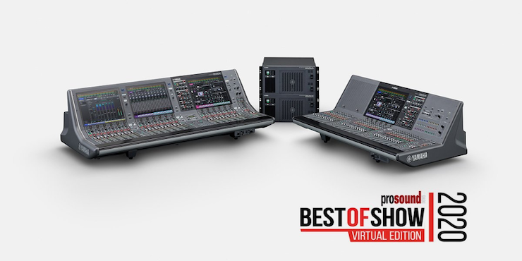 RIVAGE PM5和PM3数字混音系统，实力斩获IBC 2020 Best of Show大奖