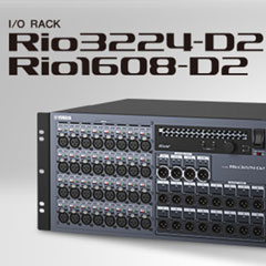 全新 Rio3224-D2 和 Rio1608-D2 Dante I/O 接口箱全面升级音质、可靠性以及可视化体验
